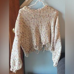 Rainbow Dots Sweater